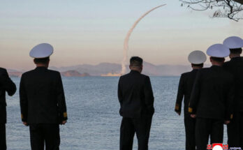 Kim Jong Un sparks WW3 panic after firing mystery projectile into ocean