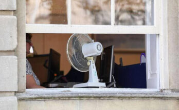 Warning not to use electric fans during 35C heatwave
