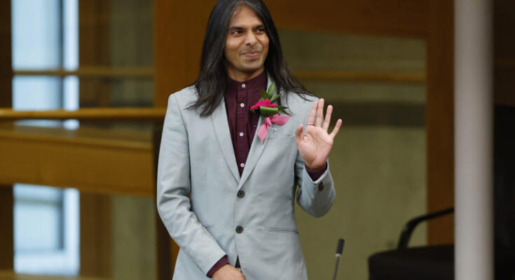 Trans Indian MSP wants Scots to pay reparations to Palestine