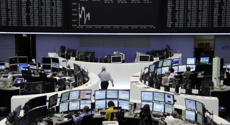 Stocks jump while oil and dollar ease on Iran peace hopes