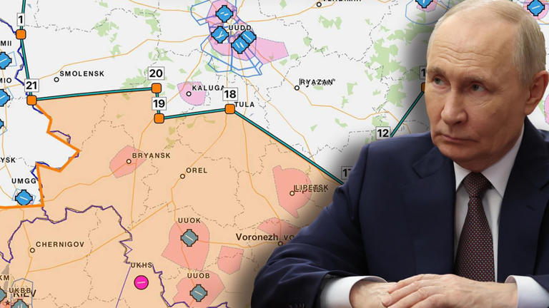 Putin closes airspace in Moscow over assassination fears