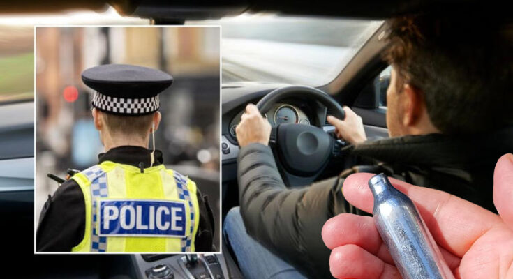 UK police forces launch world's first laughing gas breathalyser in roadside crackdown