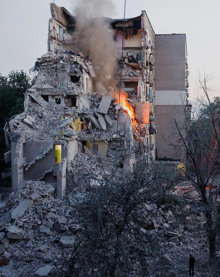 Eighteen killed in massive Russian attack on Kyiv