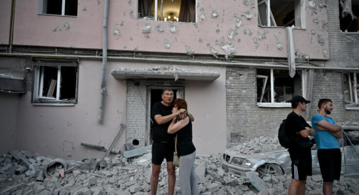 Eighteen killed in massive Russian attack on Kyiv
