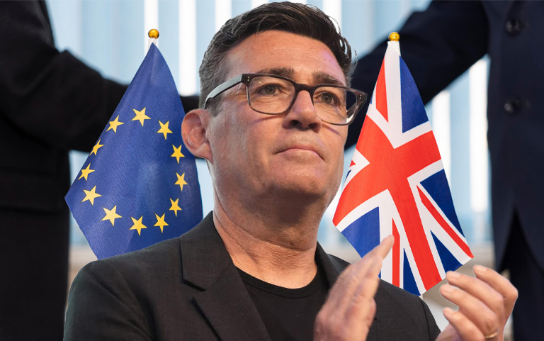 Burnham: I want even closer ties with EU