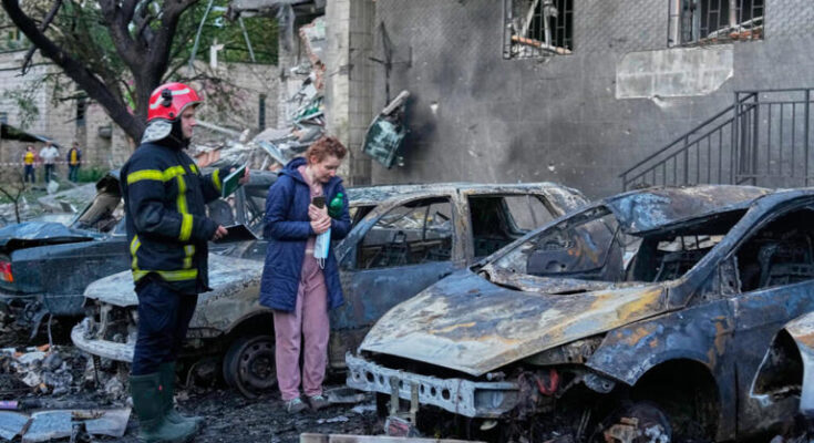 Russia launches deadly strikes on Kyiv after attack on Moscow warehouses