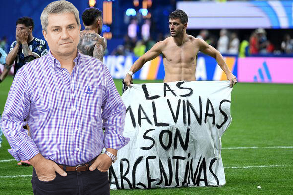 I'm an Argentine Falklands soldier - Brits can't be angry about World Cup banner