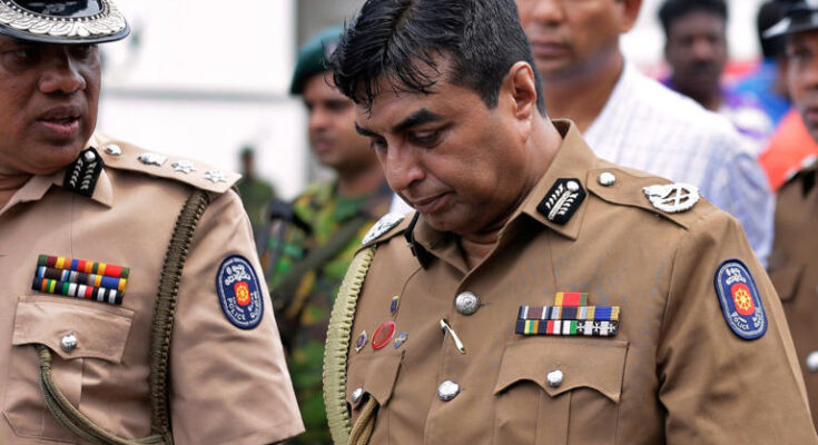 Sri Lanka's ex-police chief sentenced to death for negligence in bombings that killed more than 260