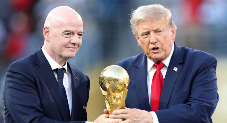 Donald Trump breaks silence on controversial FIFA plans as England vote to boycott next World Cup
