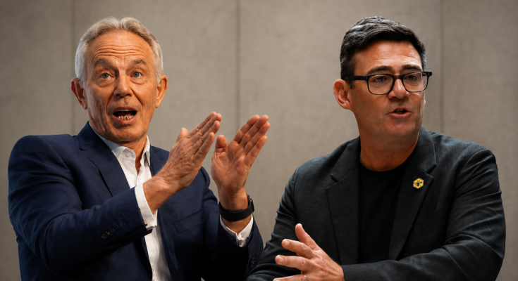 Tony Blair warns Andy Burnham ‘you are not going to be loved’ in leadership advice