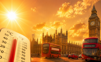 UK has more days above 32C this year than 1976 - with no significant rain forecast this week