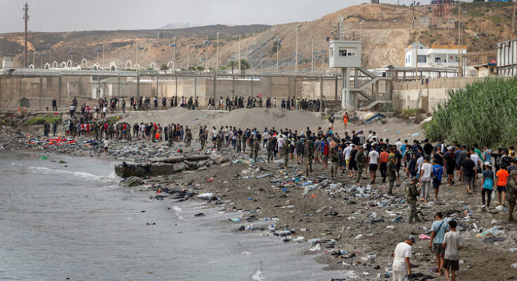 Italy suspends Schengen agreement with Spain after thousands of migrants storm border