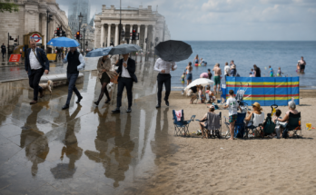 UK weather maps turn deep red for next 31C heatwave as 15 counties climb above 30C
