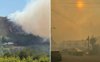 Major incident declared in Wales as firefighters tackle wildfires across UK