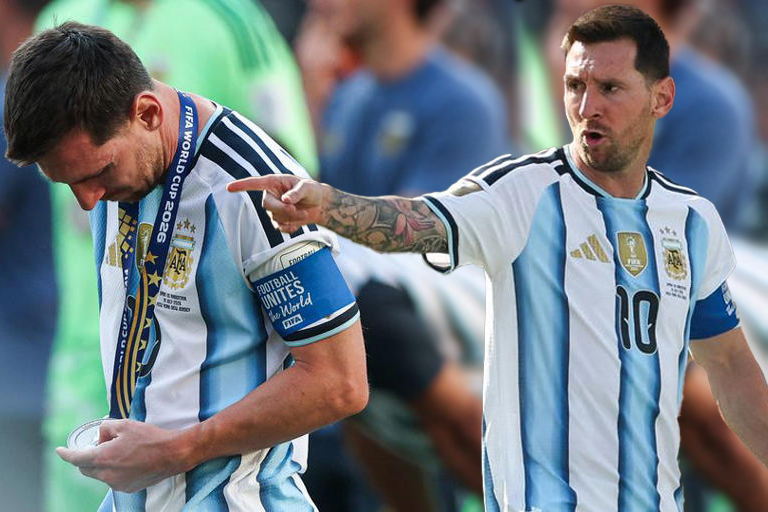 Lionel Messi's World Cup final behaviour sparks petition to strip him of prestigious award