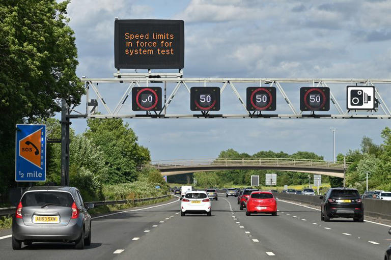 Major UK motorway speed camera glitch: 36k fines cancelled