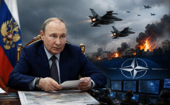 NATO scrambles fighter jets during savage Russian attack as WW3 fears soar
