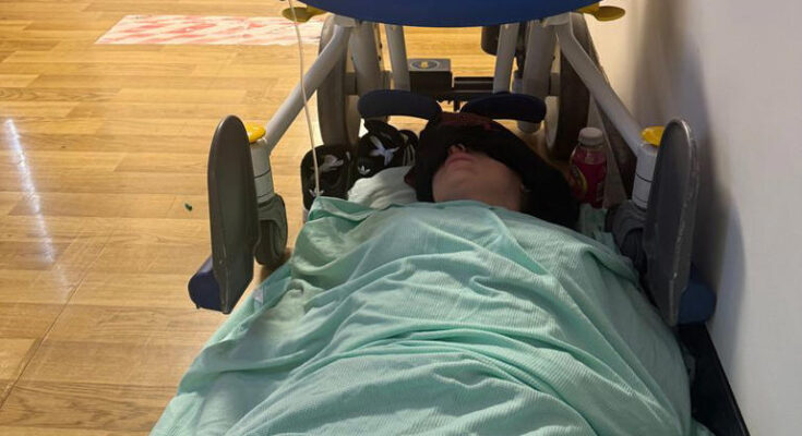 Woman 'left lying on hospital floor under wheelchair for seven hours crying in pain'
