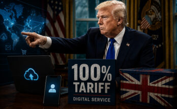 Trump’s threat of 100% import tariff on UK ‘not a bluff’