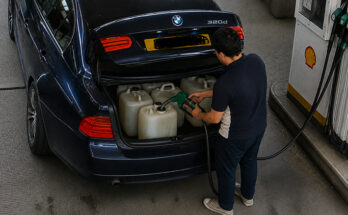 UK drivers steal almost £200,000 of fuel from petrol stations every day during Iran war