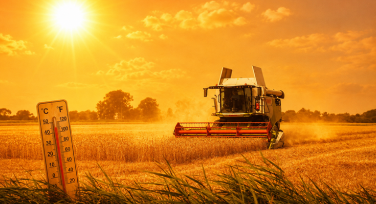 UK 'facing food shortages' after four heatwaves in a single year as drought hits critical crops