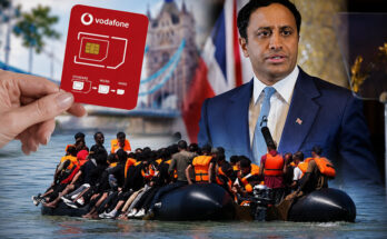 Free Vodafone SIM cards given to Channel migrants