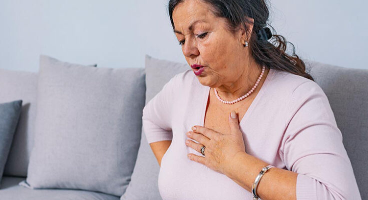 Women and heart attacks Many women ignore the signs of a heart attack or report their symptoms as less intense than men. It’s important to know the symptoms and act immediately if you think you are having a heart attack.