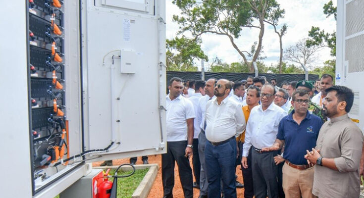 Sri Lanka Accelerates Battery Storage Rollout to Transform National Electricity Grid