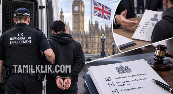 UK expands foreign offender conditional caution scheme under new immigration enforcement guidance
