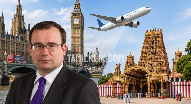 Campaign begins in UK Parliament for direct flights to Jaffna to support Tamil diaspora