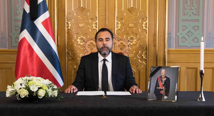“I promise and swear that I will govern the kingdom of Norway in accordance with its constitution and laws, so help me God, the almighty and omniscient,” the 53-year-old king pledged to cabinet ministers and MPs in the main chamber of the 169-seat parliament.
