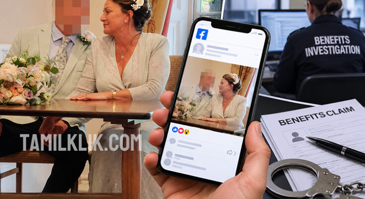 'Single' benefits cheat caught after posting wedding photos on Facebook