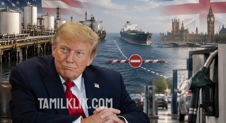 Trump considers diesel export ban in threat to UK