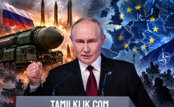 Putin warns Russia could use all weapons against Europe