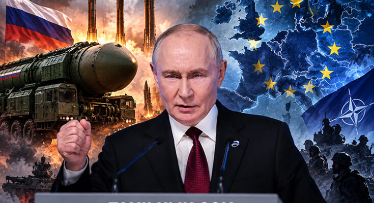 Putin warns Russia could use all weapons against Europe